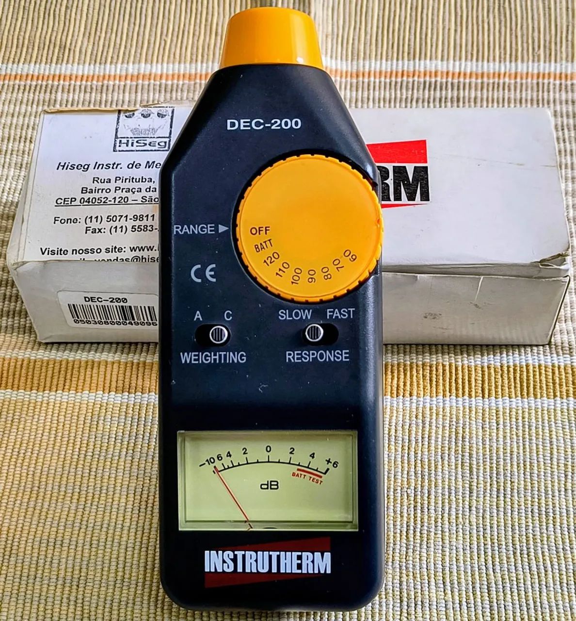 Decibelímetro Instrutherm DEC-200 - Foto 3