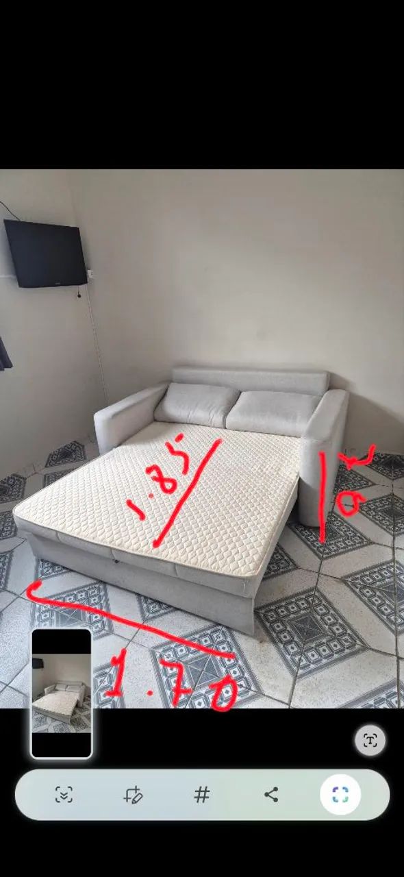 Sofá cama, casal  - Foto 3