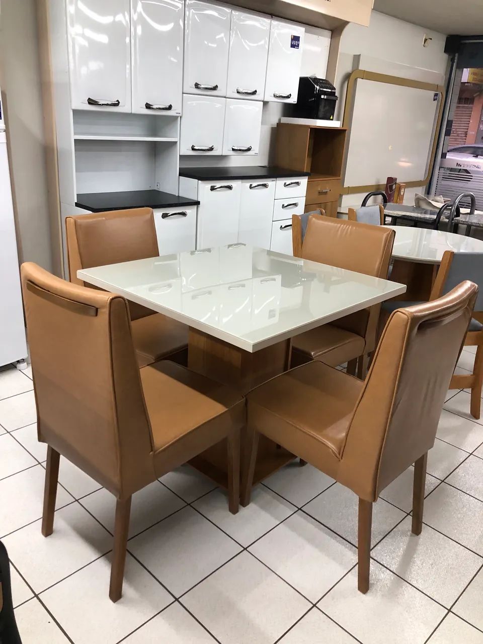 Mesa com 4 Cadeiraa NOVA 1399 - Foto 2