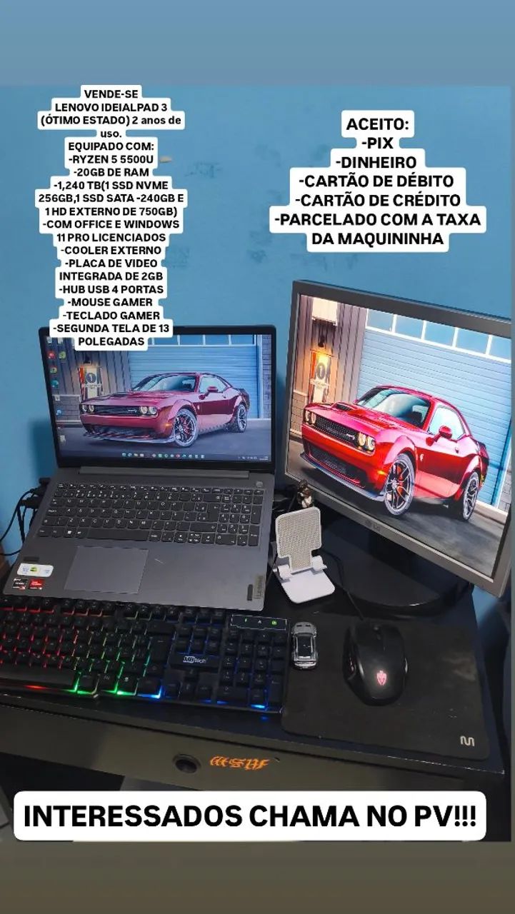 Notebook Lenovo Idealpad 3 