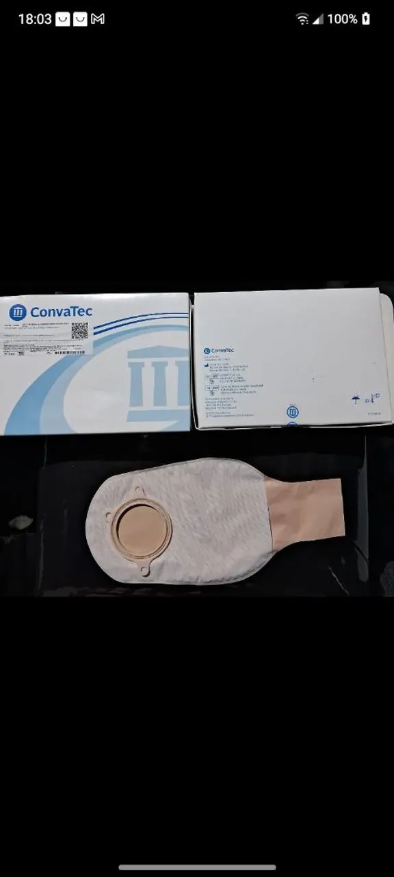 KIT BOLSAS E PLACAS DE COLOSTOMIA - Foto 5