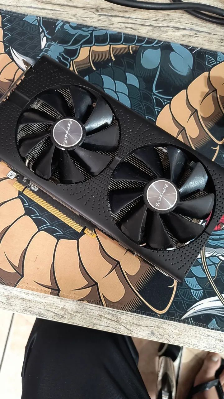 Placa de vídeo RX 570 4GB funcionando perfeito  - Foto 2