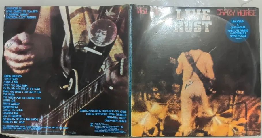 LP vinil Neil Young Live Rust