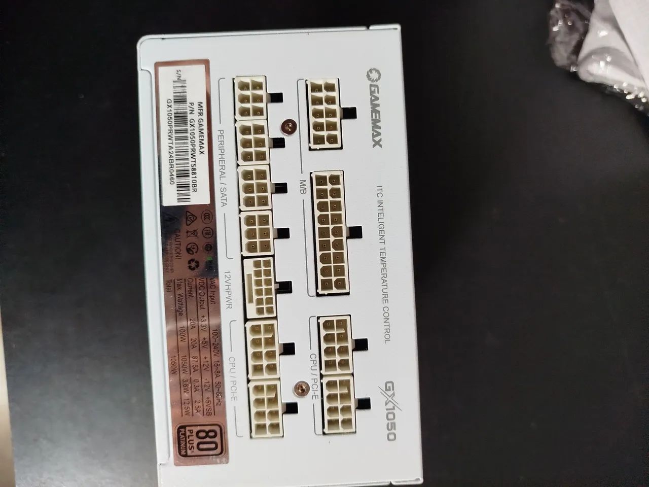 Fonte GAME MAX 1050W - Foto 5