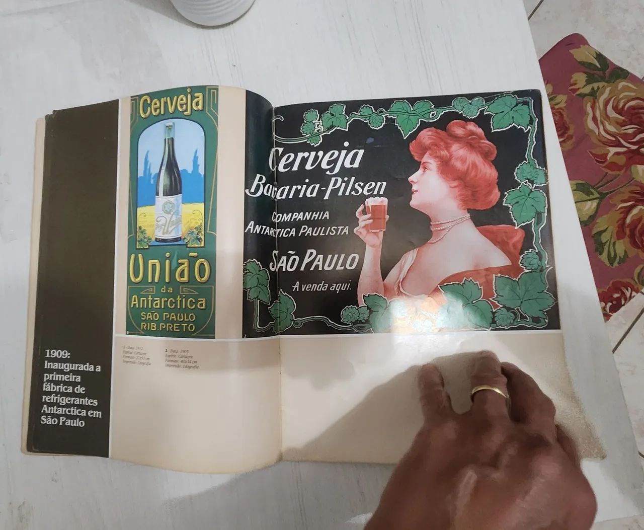 REVISTA ANTIGA ANTARCTICA PROPAGANDA - Livros e revistas