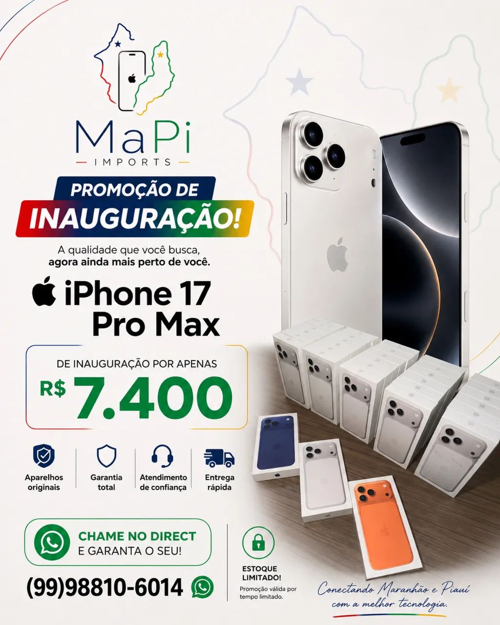 Iphone 17 pro max 256gb LACRADO