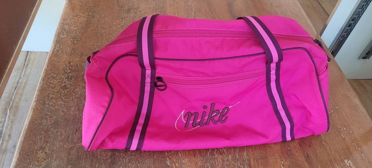  Bolsa Nike Rosa Original - Excelente Estado 