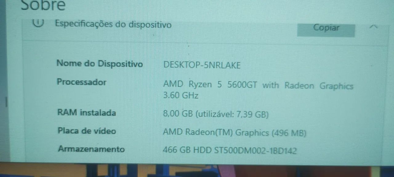Pc gamer (gabinete, teclado e mouse) - Foto 3