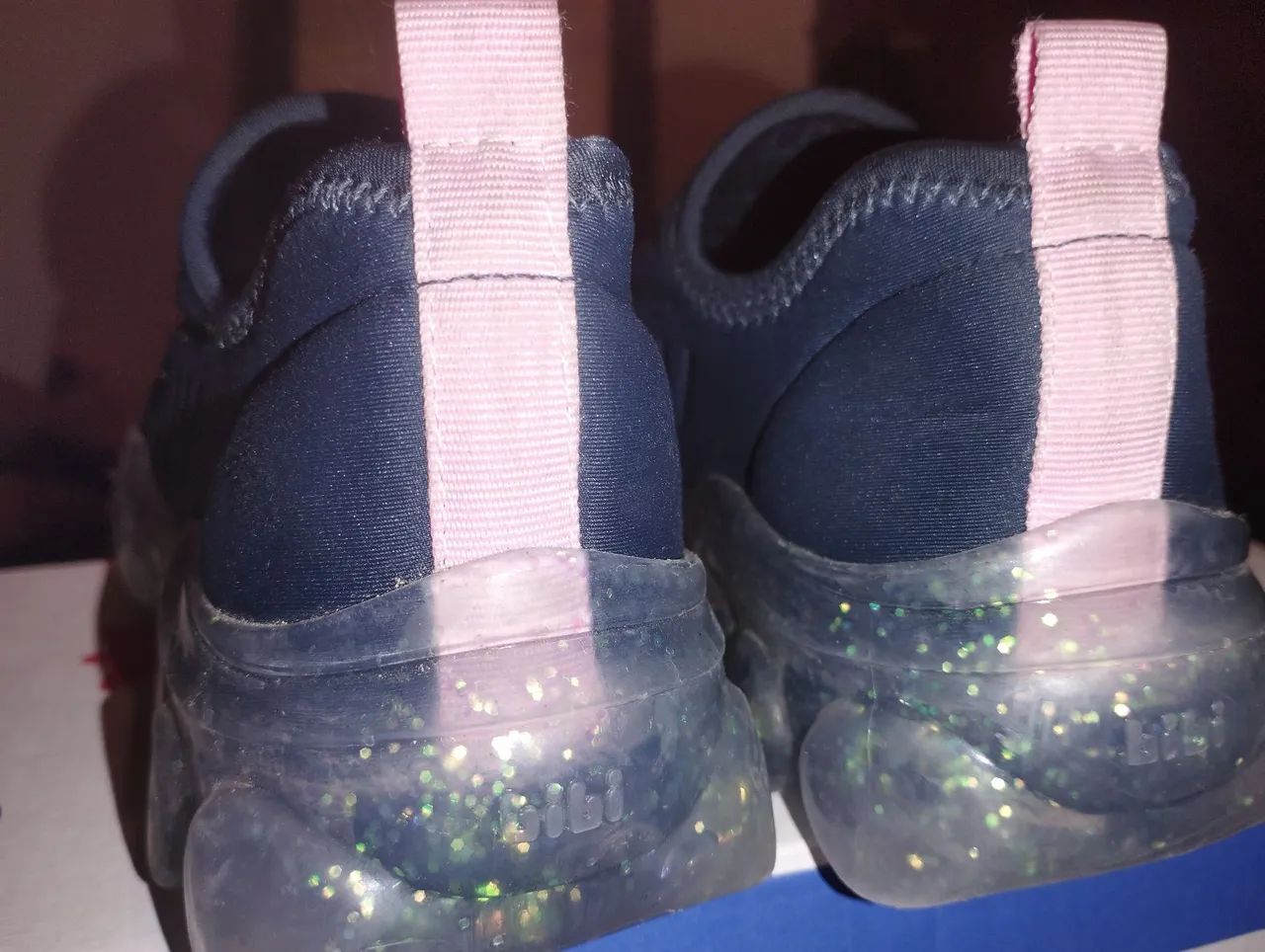 Tênis escolar Bibi infantil azul com luzes - Foto 3