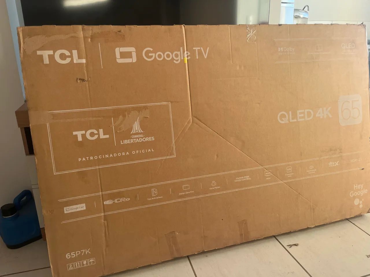 65 polegadas Smartv TCL 4k bordas infinitas  garantia  - Foto 4
