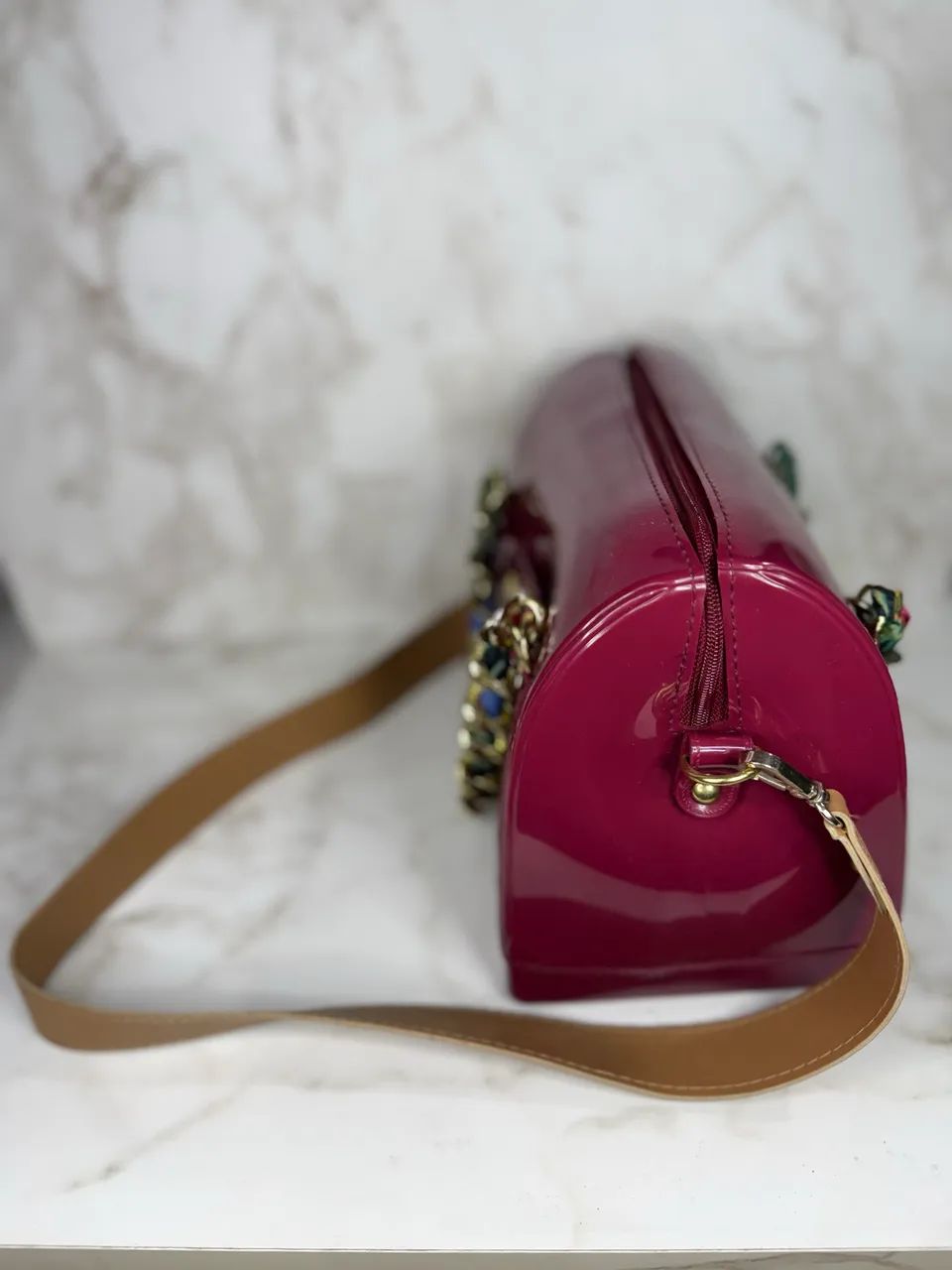 Bolsa Vinho Tote - Foto 4