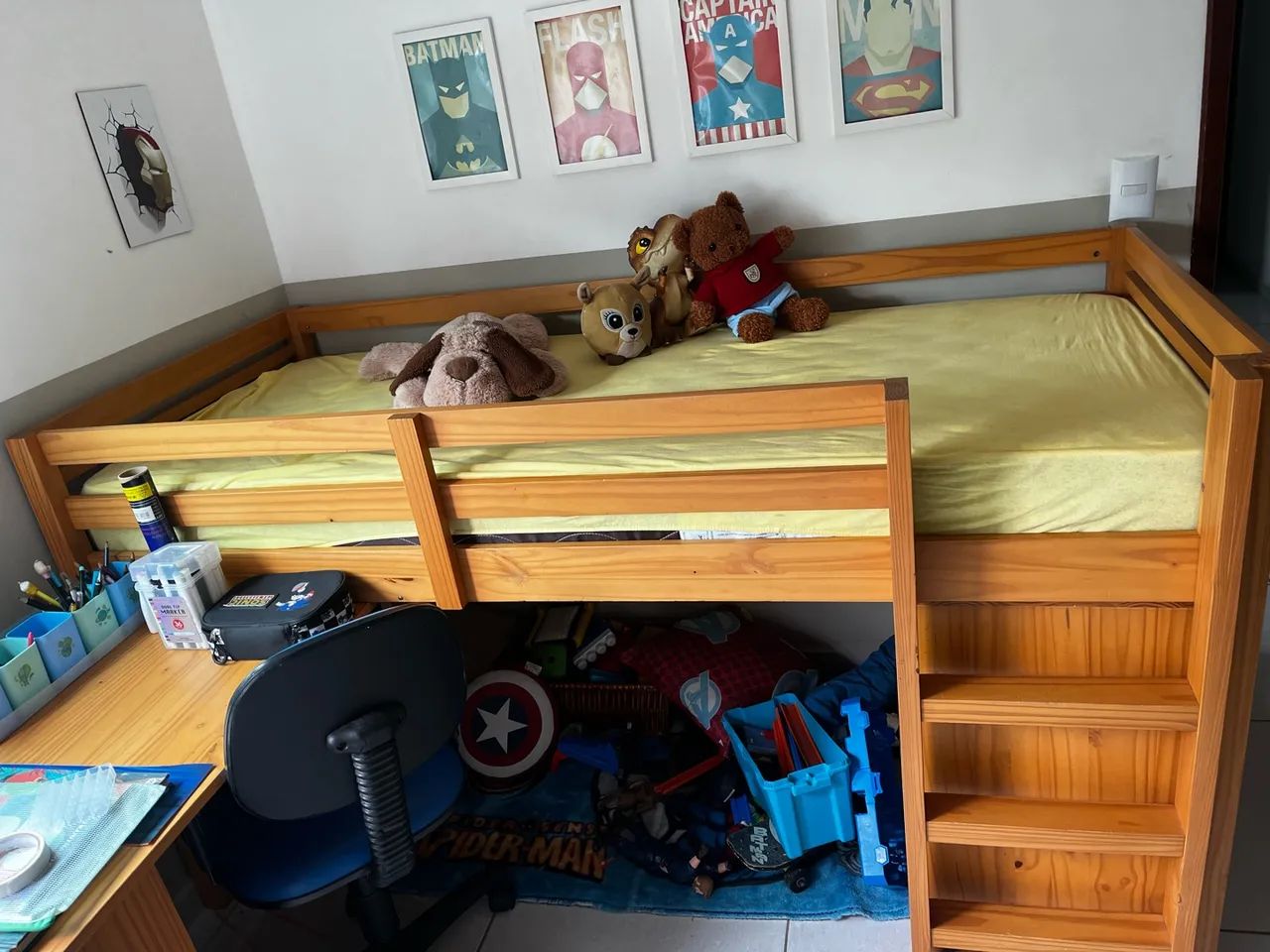 Cama em madeira tok stok - Foto 2