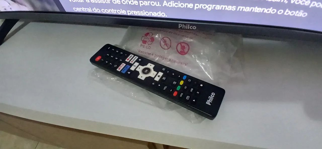 Tv philco 43 polegadas smart Android Bluetooth Comando de voz semi-novo  - Foto 2
