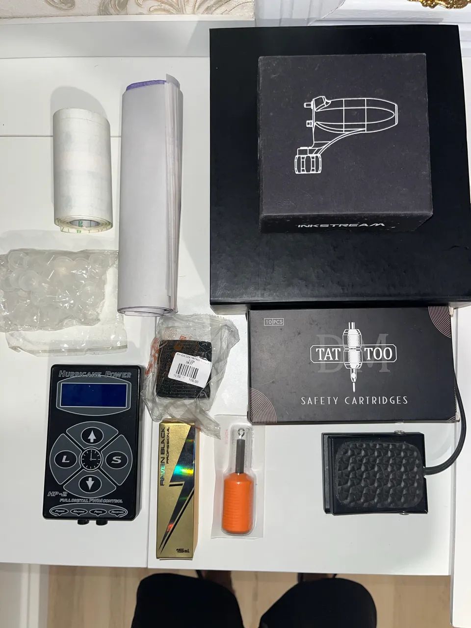 KIT TATUAGEM - Maquina Rotativa PROFISSIONAL Inkstream - Foto 2