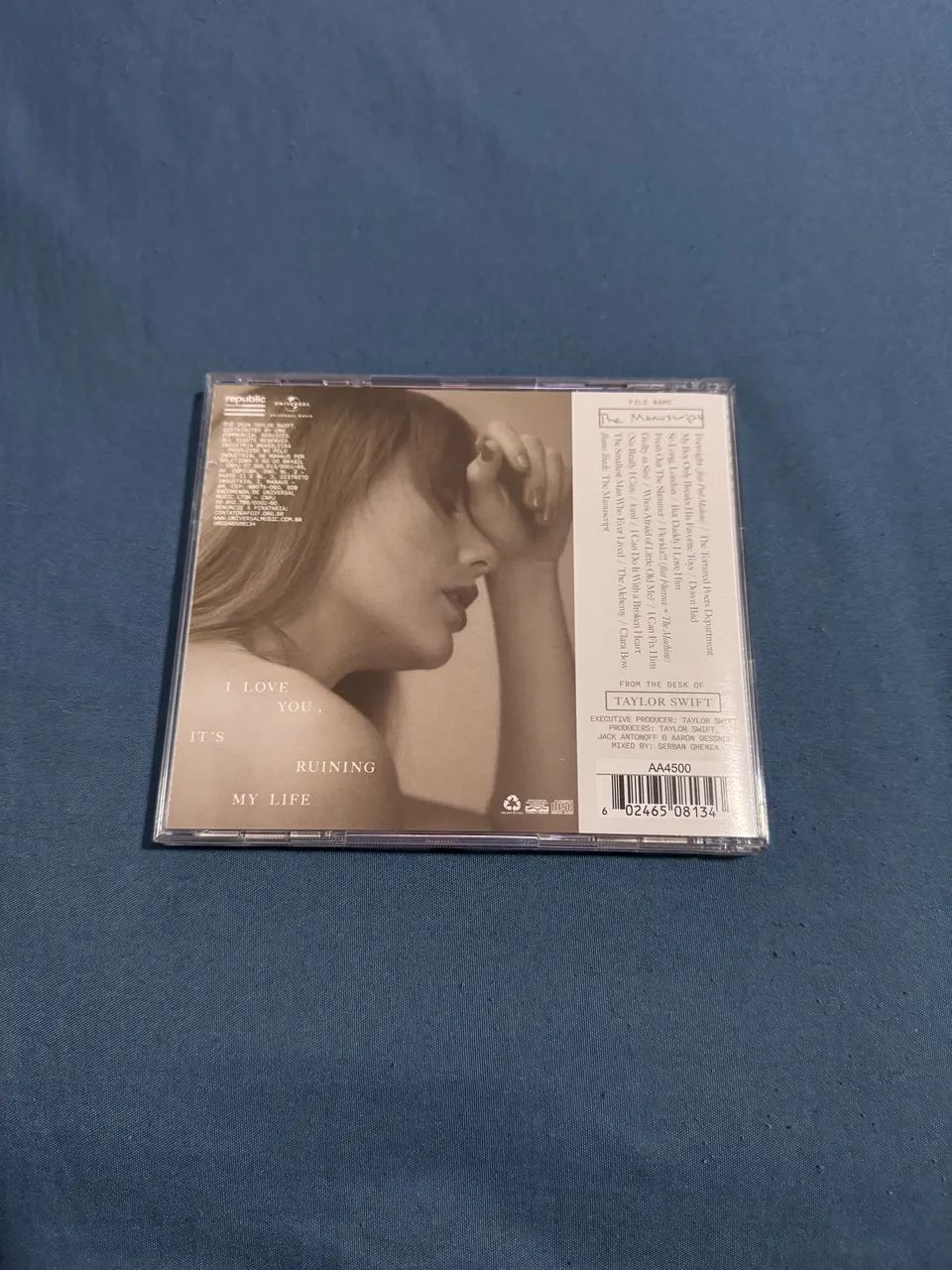 CD Taylor Swift The Tortured Poets Department versão the
