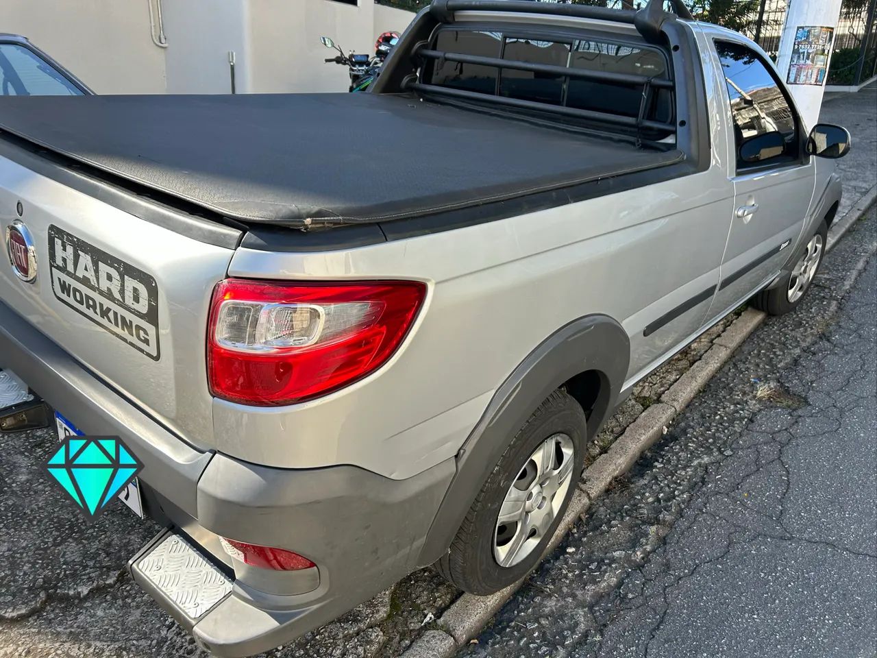 Fiat Strada Working Hard 1.4 Fire Flex 8V CS 2018 - Foto 4