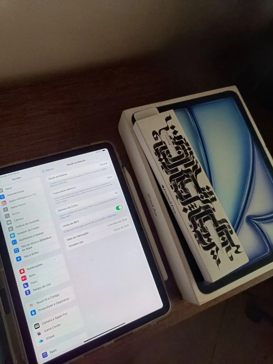 iPad Mini 6 64GB + Apple Pencil 2 + Capa - Tablets e E-Readers