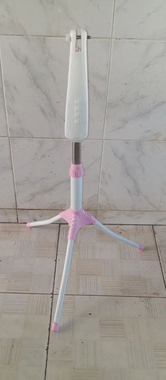 Base e pedestal para ventilador de coluna