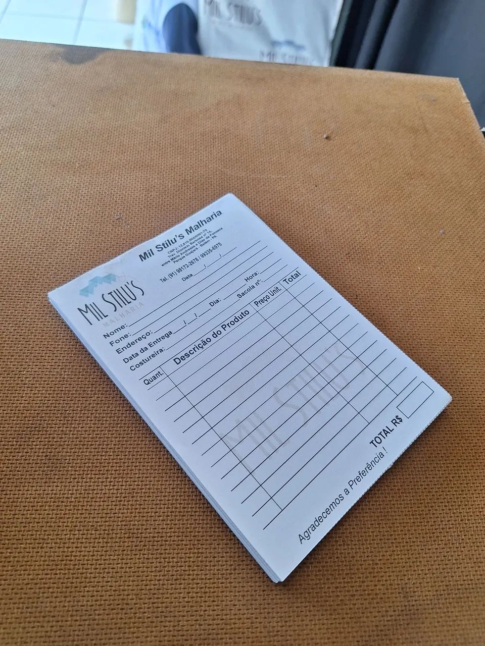 Talão de orçamento personalizado  - Foto 4