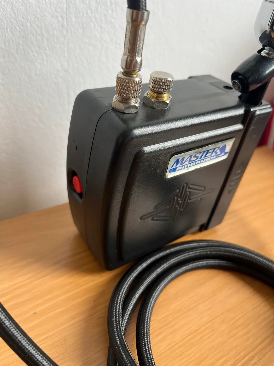 Kit Aerógrafo Master Airbrush Completo com Mini Compressor - Foto 3
