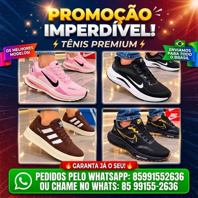 TENIS ESPORTIVOS E CASUAIS