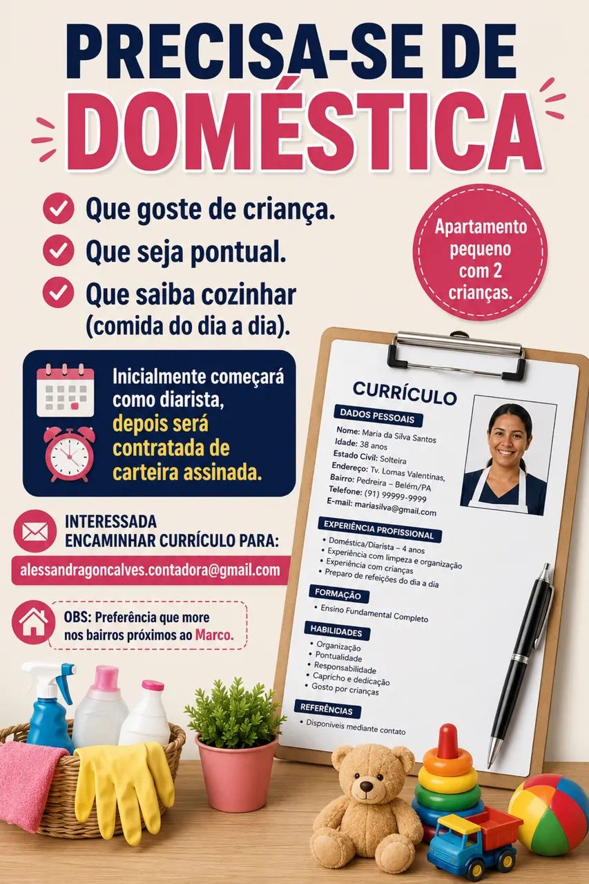 Contratação de empregada doméstica 
