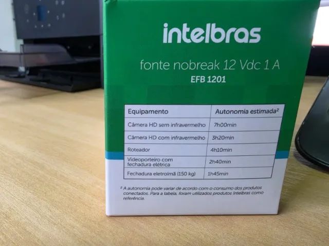 FONTE NOBREAK INTELBRAS PARA CAMERA E ROTEADOR EFBBBBBBBBBBBBBBBBBBB 1201 - Foto 2