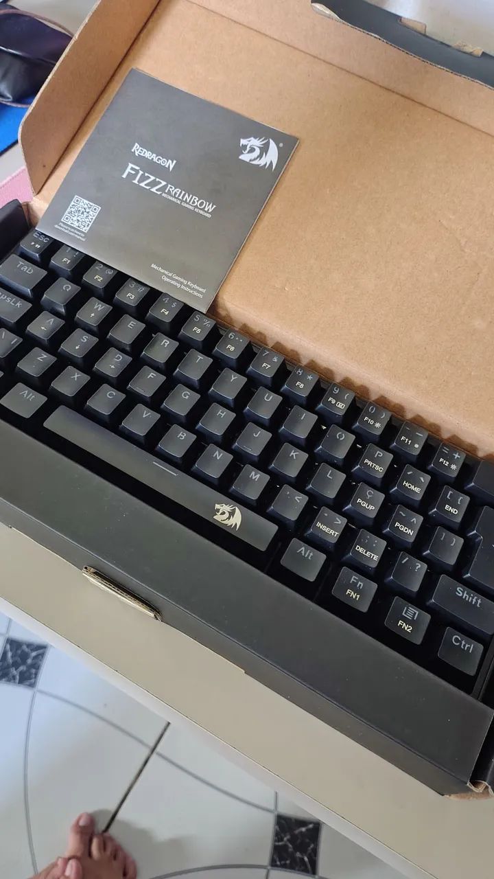 TECLADO REDRAGON FIZZ  - Foto 2