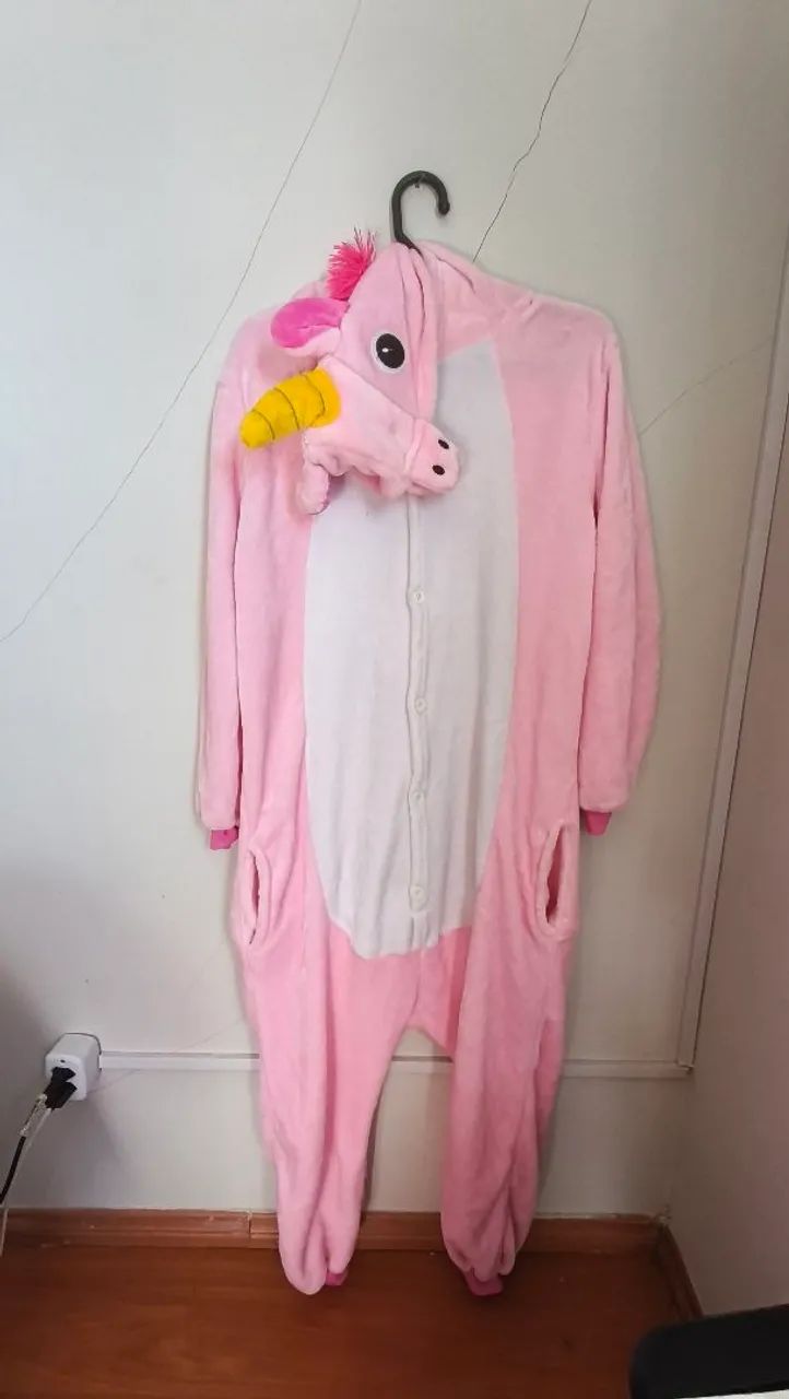 Pijama Unicórnio Rosa 