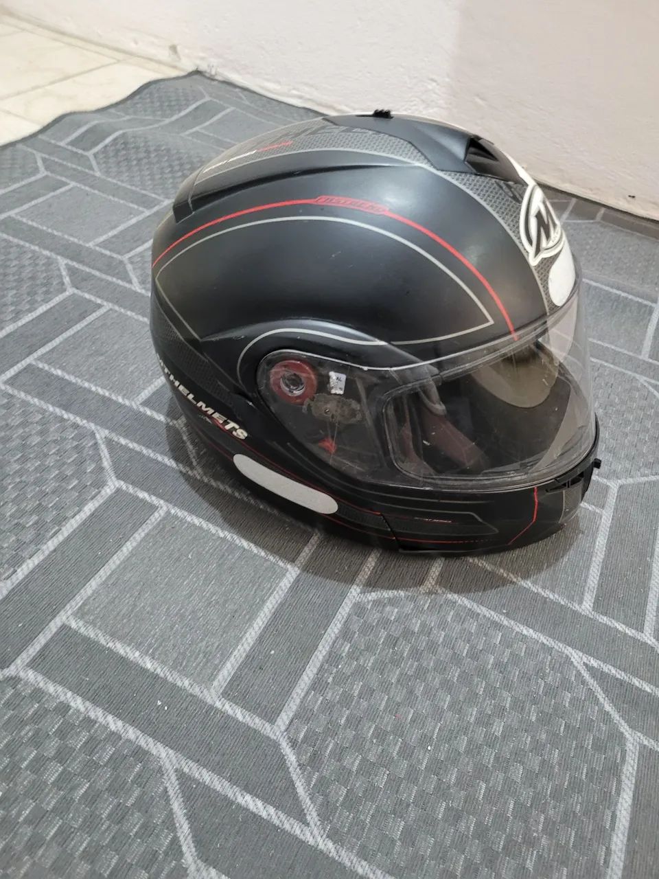 Capacete robocop/ forro removível  - Foto 6