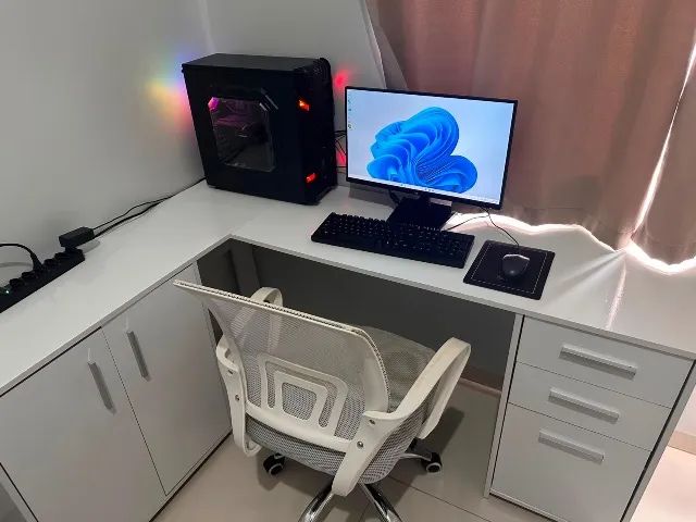 PC Gamer + Mesa + Cadeira + Periféricos ? Conjunto Completo