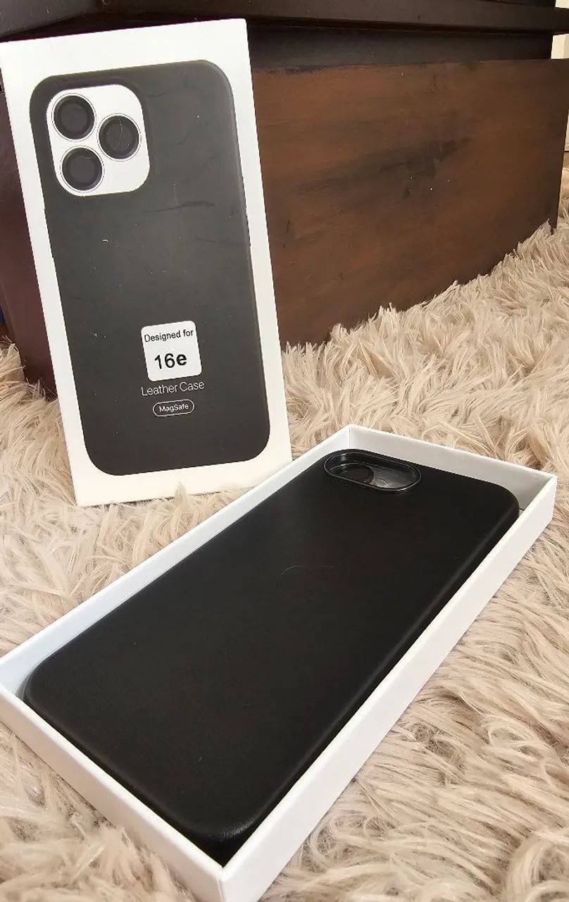 Capa Protetora para IPhone 16E / 17E em Couro.  Nova. Maravilhosa.  Promoção.  - Foto 2