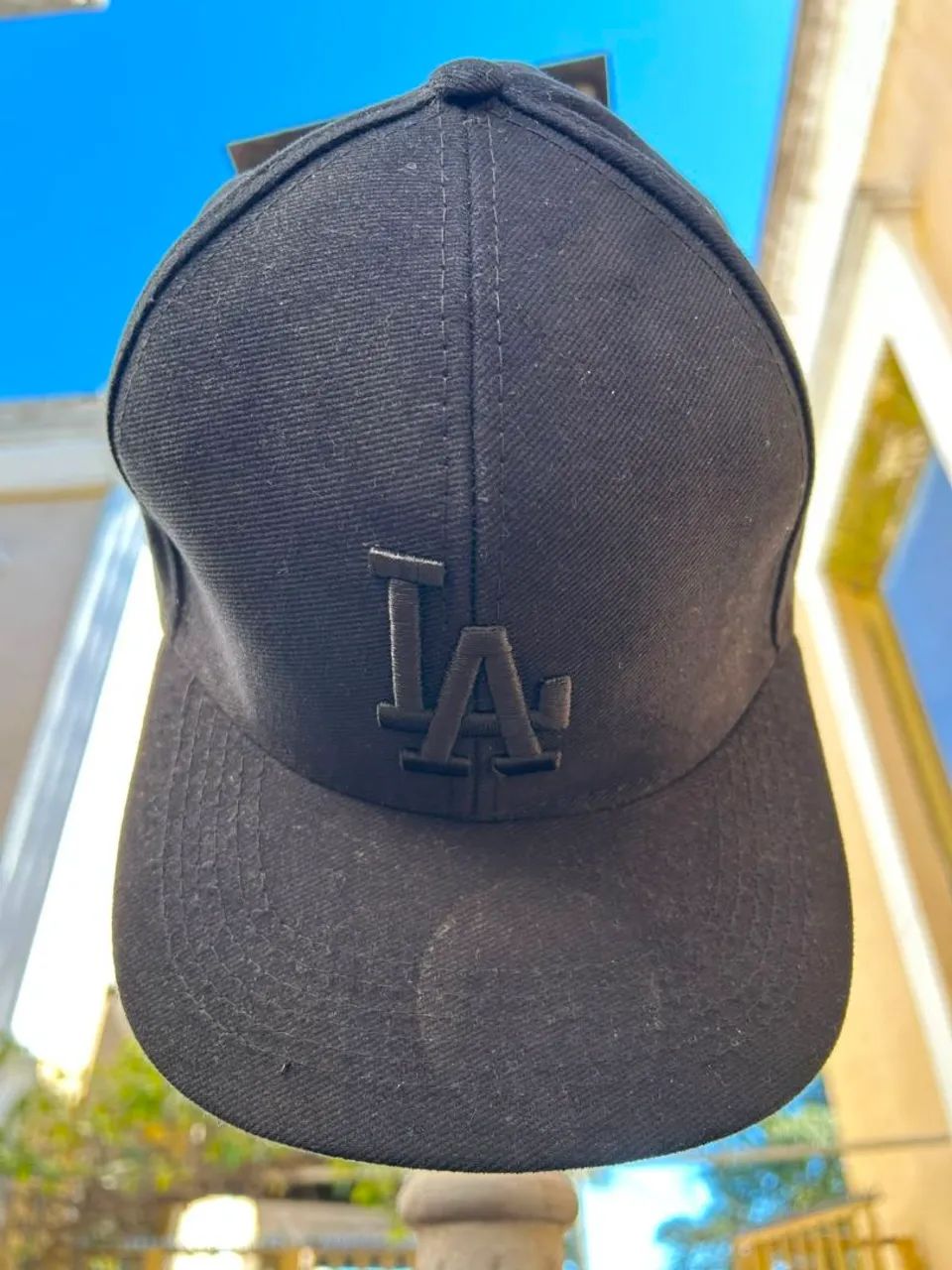 Bone New era LA 59 fifity original preto
