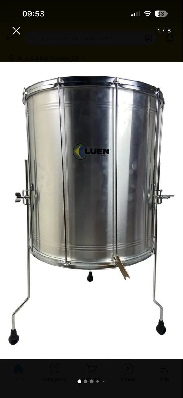 Surdo de percussão, para pagode - Foto 4