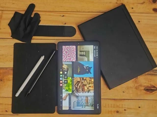 Samsung Galaxy Tab A7 Lite + acessórios 