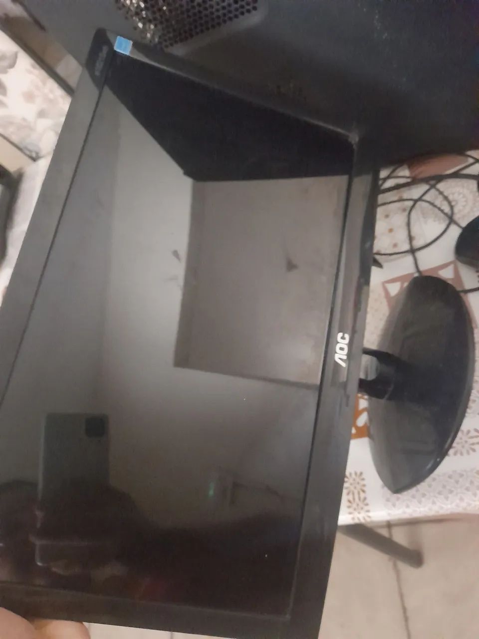Monitor AOC, Teclado e Mouse  - Foto 3