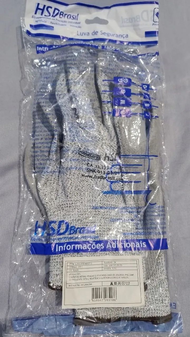 Kit 3 Pares Luvas Anti-corte - Foto 2