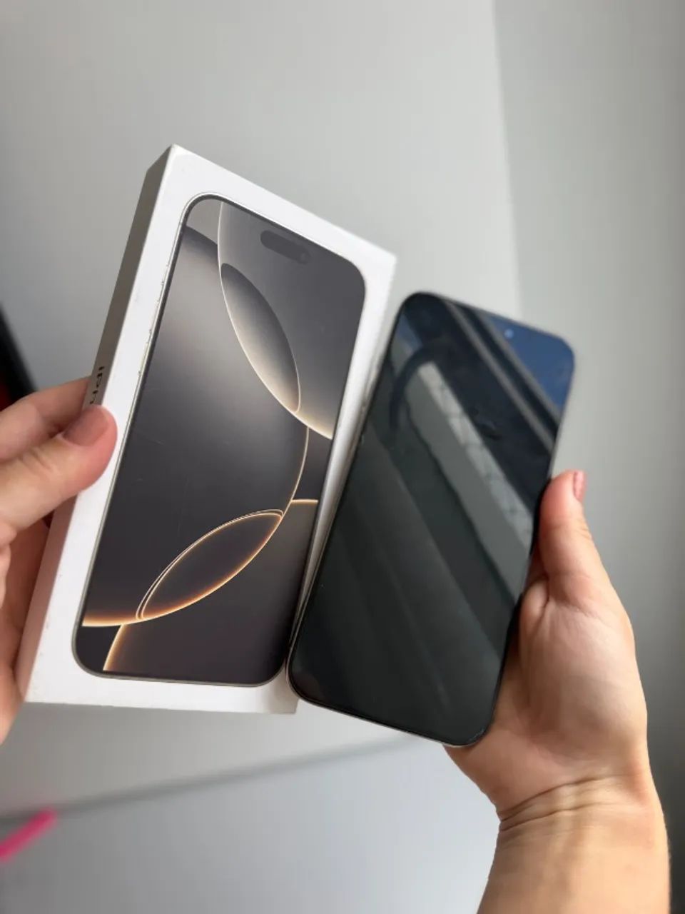 iphone 16 Pro max 256gb バッテリー100% 充放電52回 iPhone 16 Pro Max 256GB 100% bateria - Celulares e Smartphones