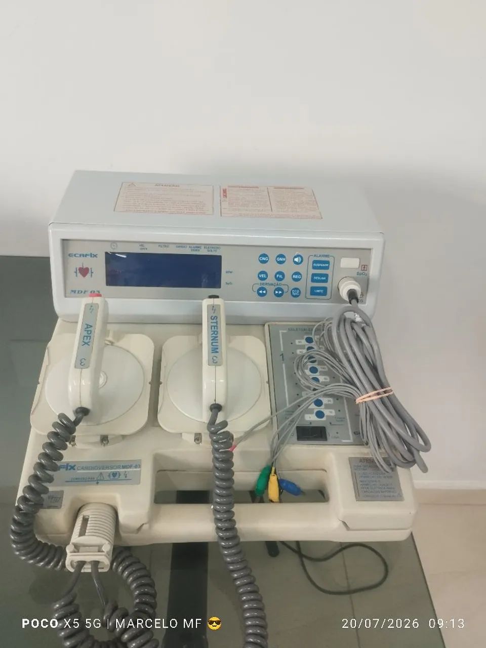 Cardioversor MDF 03