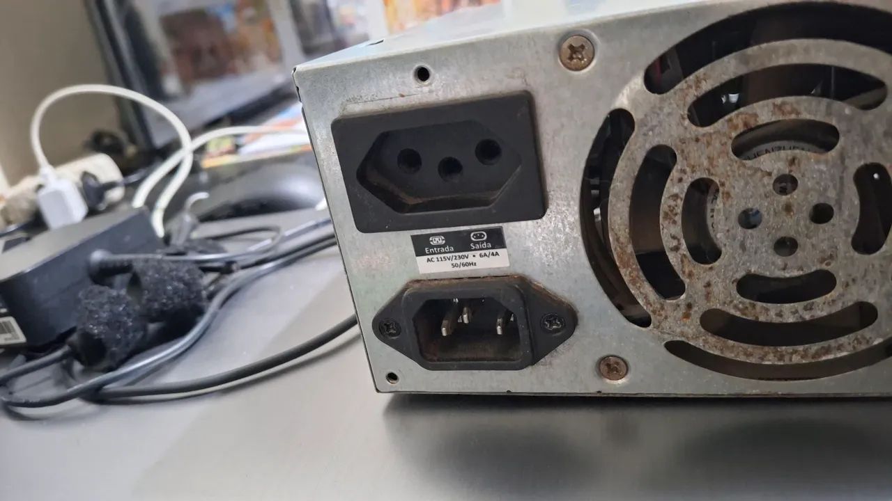 FONTE POSITIVO ATX 180W<br>Então: - Foto 2