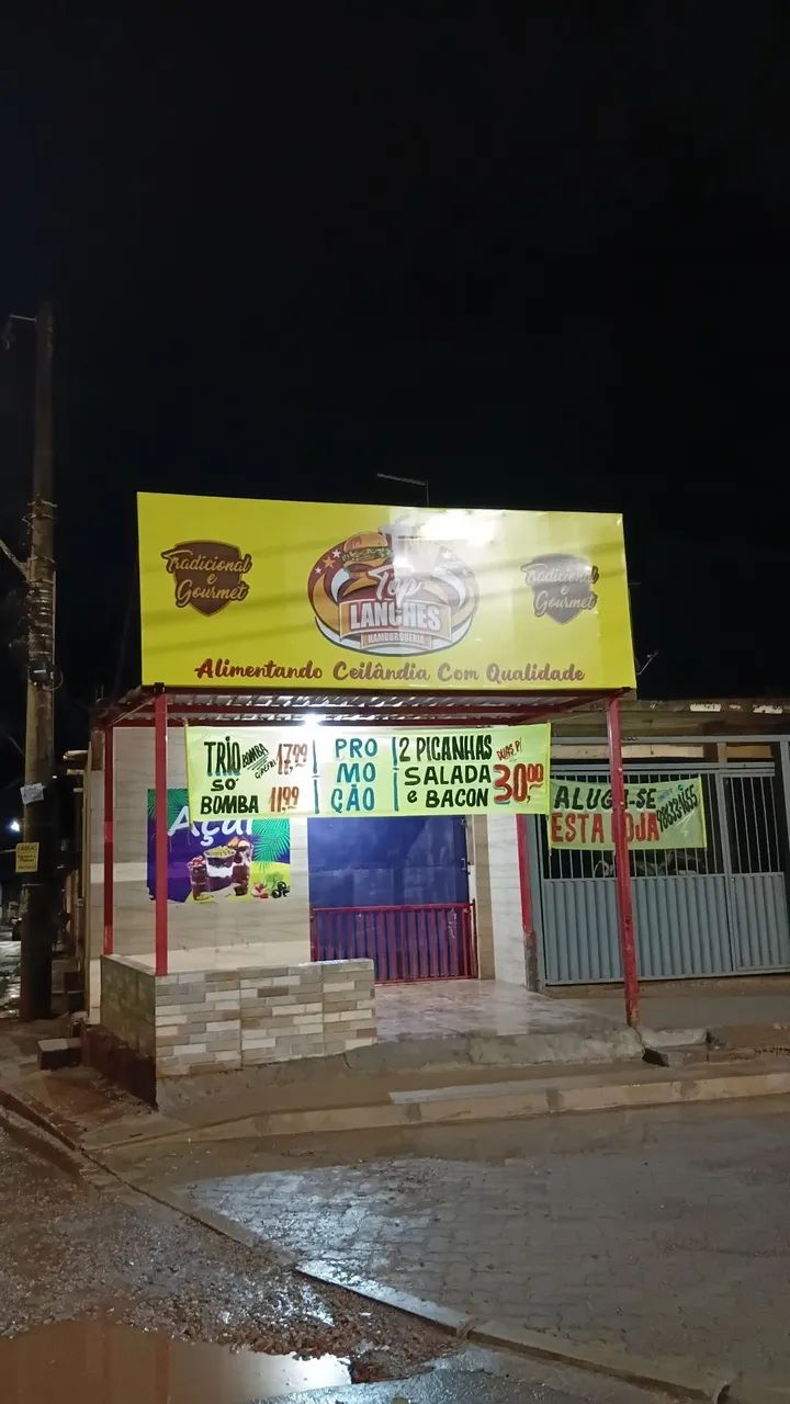 Vende loja de hambúrguer  - Foto 3