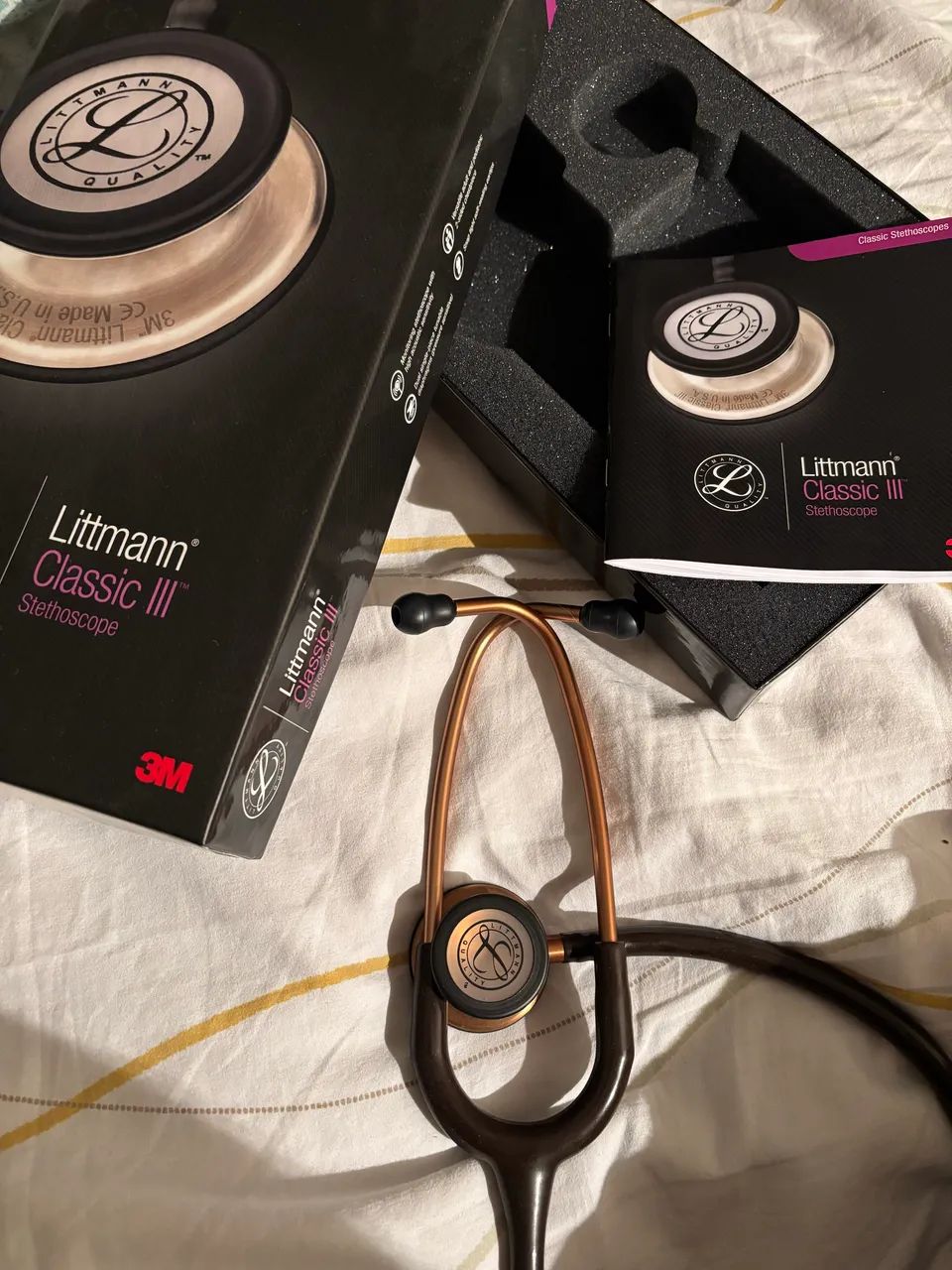 Estetoscópio 3M Littmann Classic III Cor Chocolate