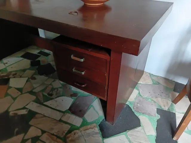 Mesa de escritório retangular - Foto 2