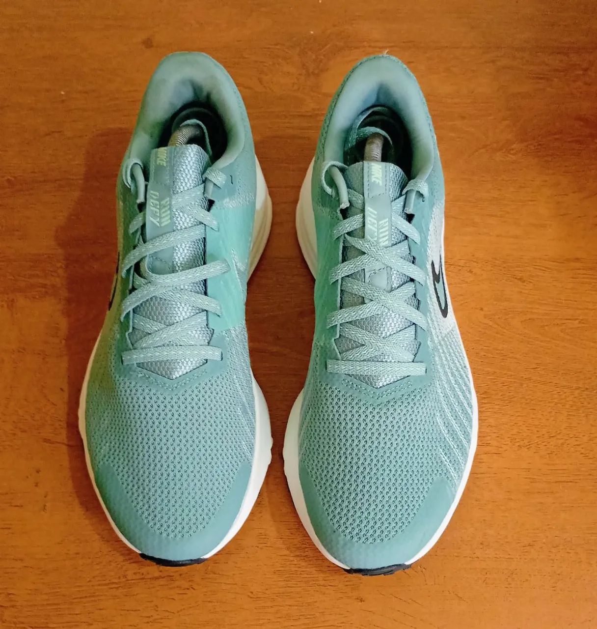 Tênis Nike Run Defy Masculino - Verde+Preto - Foto 3