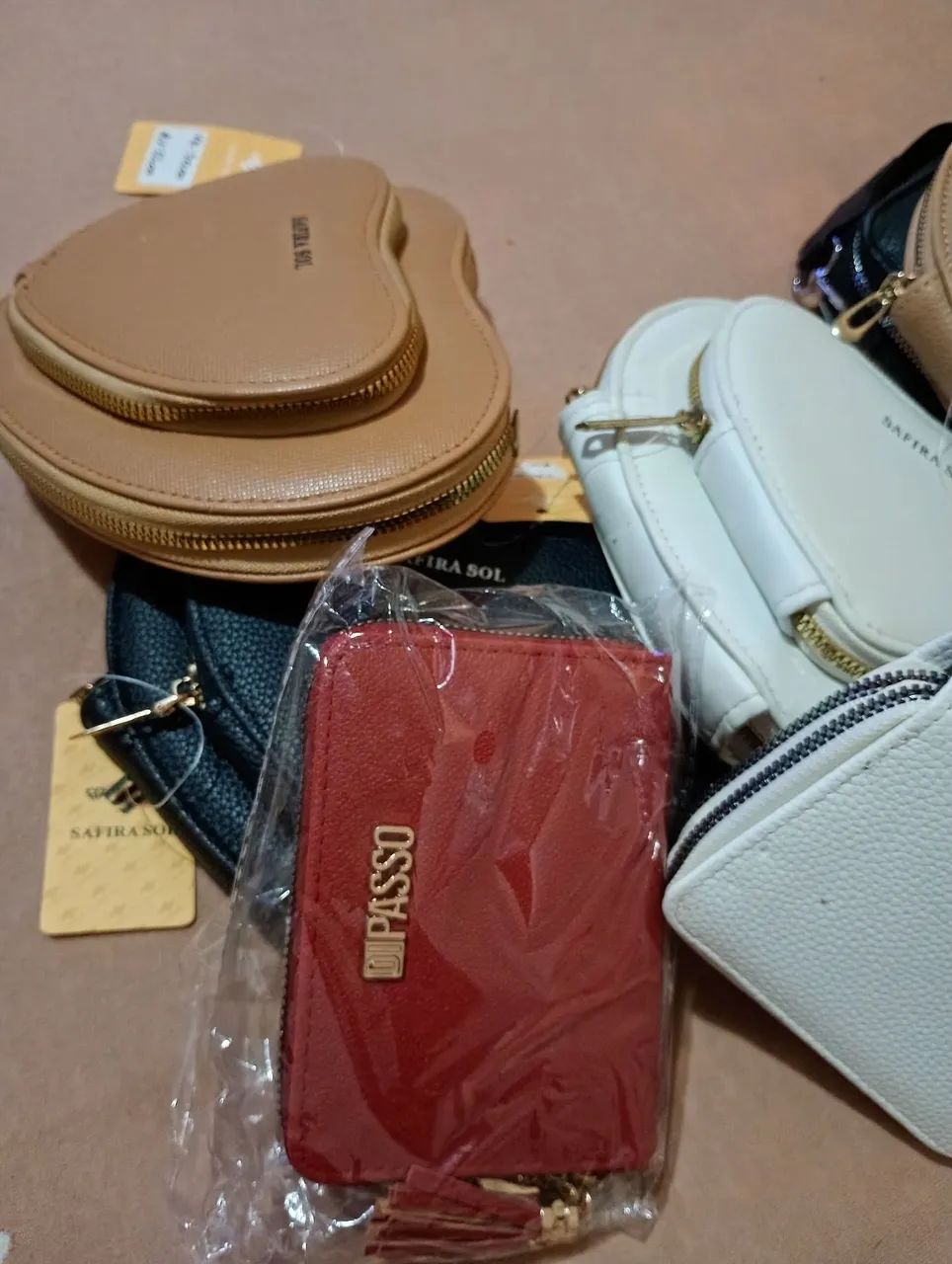 Lote de bolsas e carteira  - Foto 3