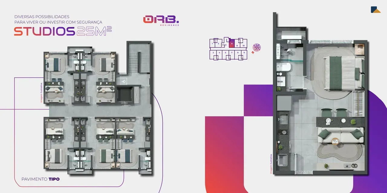 PLANTA 25m²