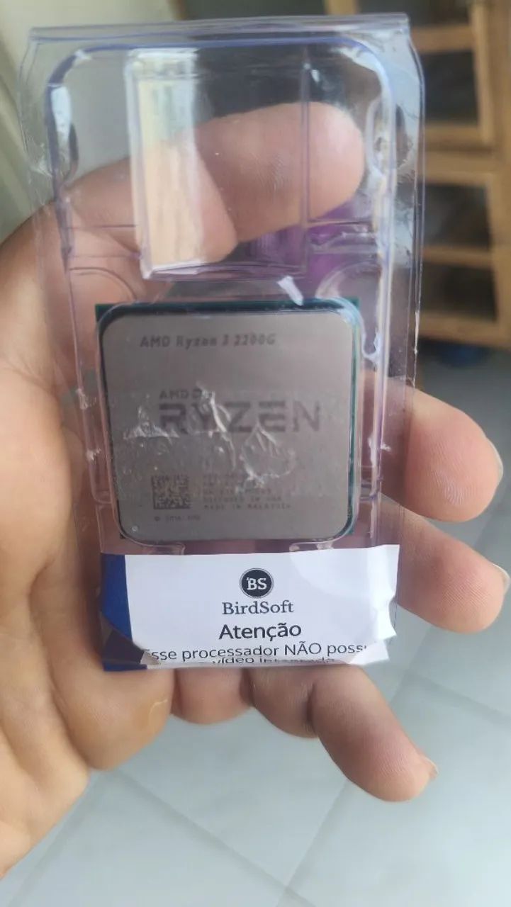 Processador RYZEN 2200g Top!