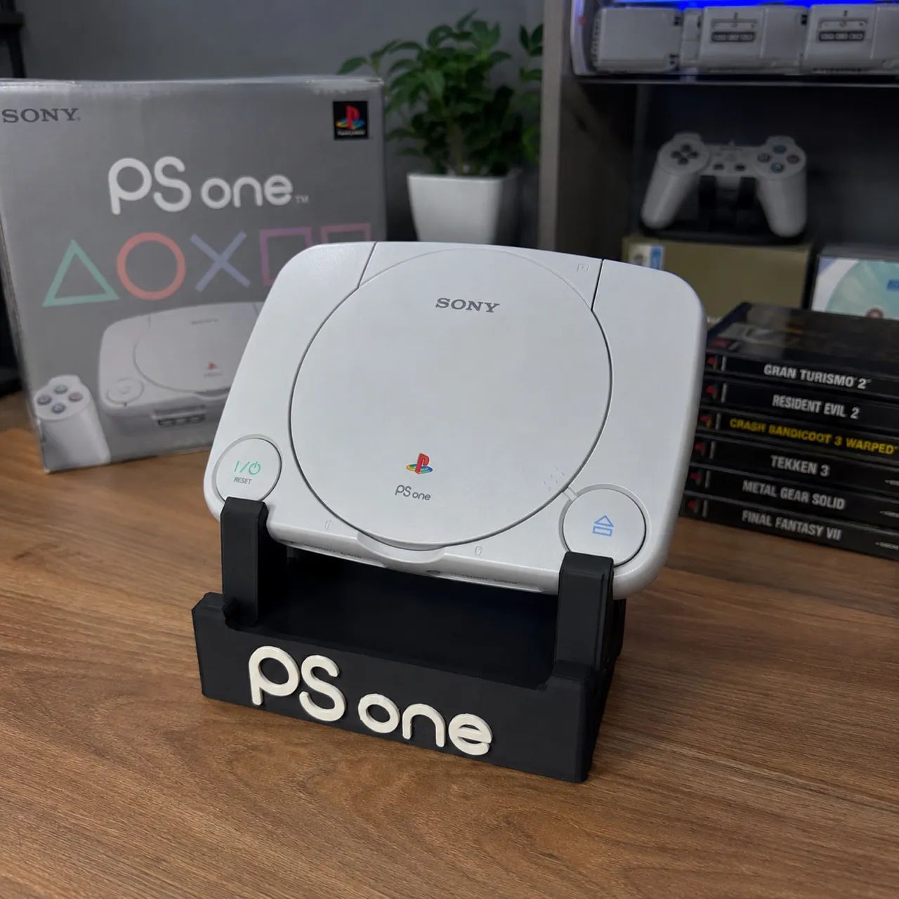 Suporte para PS One - Base de Mesa para Console e Controle - Foto 3
