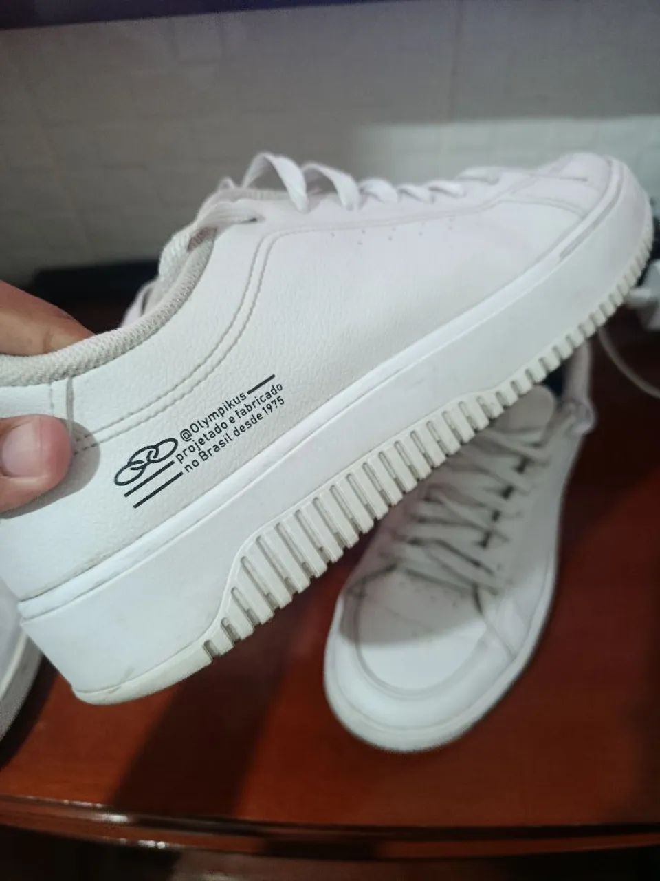 Tênis da Olympikus original branco  - Foto 2