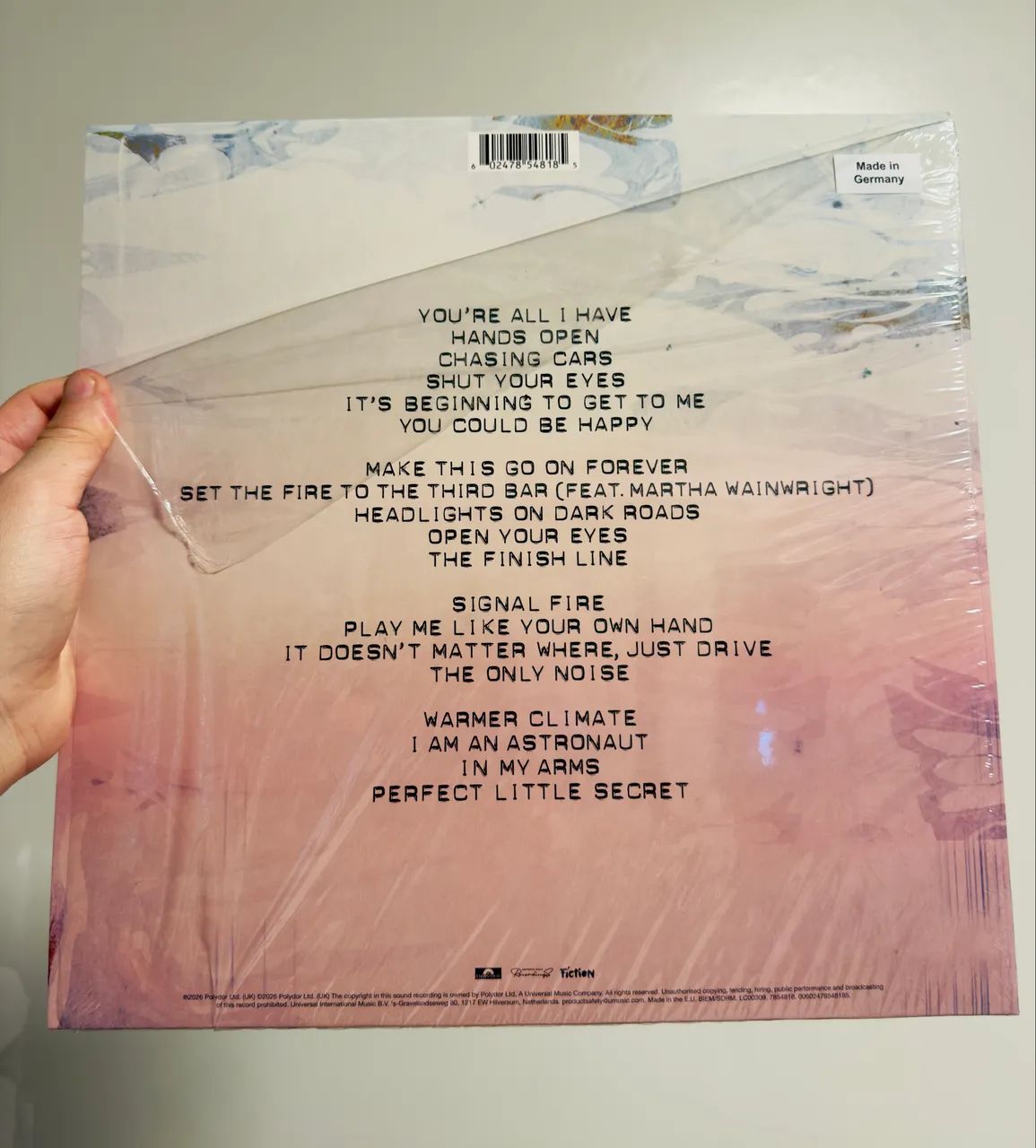 Lp Snow Patrol - Eyes Open (disco duplo clear) - Foto 2